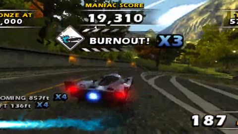 Burnout Dominator - World Tour Dominator Series Event 1 1st Try(PPSSPP HD)