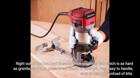 Goplus Wood #router Tool Combo Kit 1.25HP-Overview