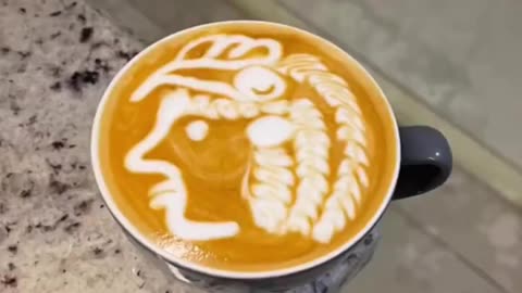 Indian Warrior Latteart!!