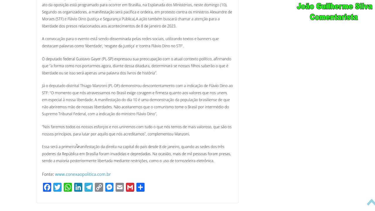 URGENTE!! MEGA MANIFESTAÇÃO EM BRASÍLIA!! ACONTECEU AGORA!!