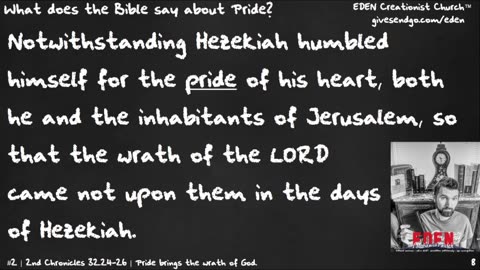 What does the Bible say about Pride?