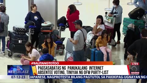 Pagsasabatas ng panukalang internet absentee voting, tiniyak ng OFW Party-list