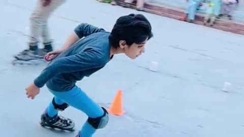 Skating boy