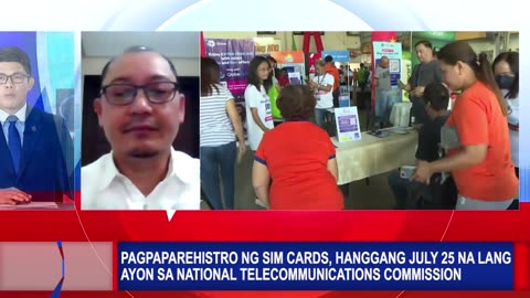 Pagpaparehistro ng sim cards, hanggang July 25 na lang ayon sa NTC