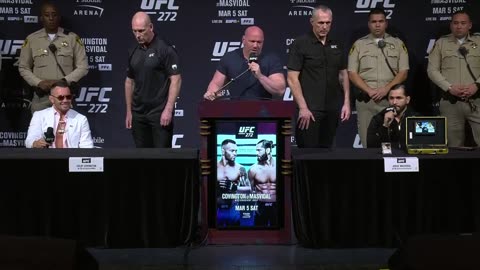 Colby Covington Vs Jorge Masvidal UFC 272: Pre-Fight Press Conference