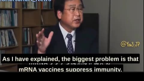 Professor Murakami Explains how the mRNA vaccines are causing cancer