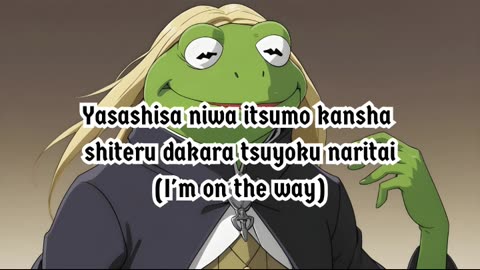 [Kermit the Frog sings/AI Cover] Fullmetal Alchemist Brotherhood Opening 1 YUI - Again