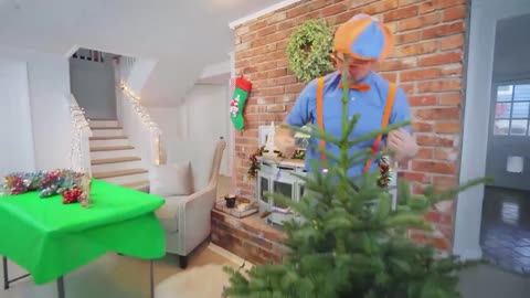 Blippi Decora a Árvore de Natal! | Blippi em - Português