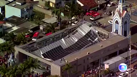 Church roof collapses in Brazil city, killing at least two | REUTERS