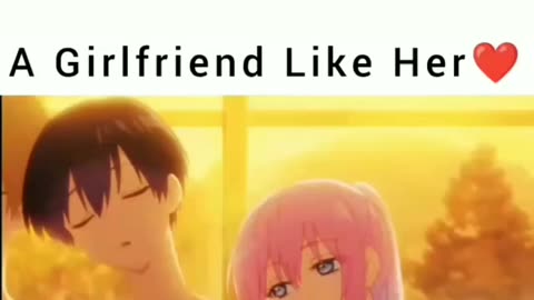 A girlfriend like her ❤ || Anime romantic ❤scenes #viral #trandin