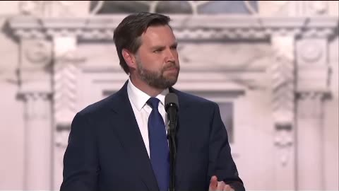 Jd Vance president Trump vp pick he speaks at rnc national convention 7/20/24