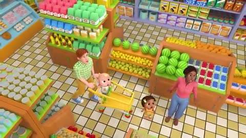 Humpty Dumpty grocery store || cocomelon nursery rhymes & kids.