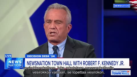 USA:n presidenttiehdokas Robert F. Kennedy jr. kertoo lääketeollisuuden ongelmista