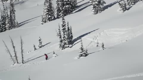 Guy Nailed With His Amazing Snowboarding Skills In Little Cottonwood Canyon, Utah