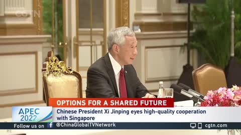 Xi: China welcomes Singapore's deep involvement in fostering new development paradigm