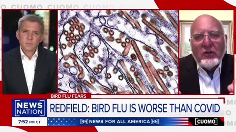 CDC Dr. Redfield: 'We will have a bird flu pandemic'.