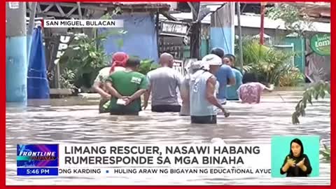 5 rescuer, nasawi habangrumeresponde sa mga binaha