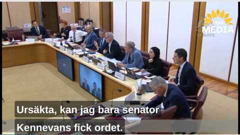 Pfizer utfrågas i 🇦🇺 senaten av Senator Matthew Canavan