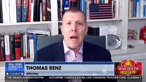 Attorney Thomas Renz on Bannon “DOD to me is committed fraud and conspiracy"