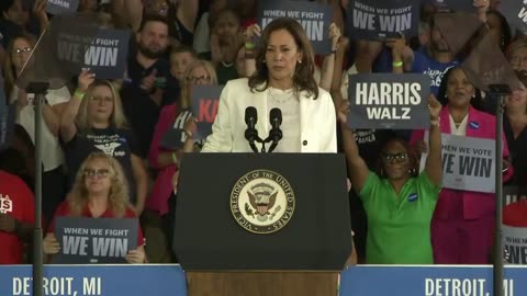 Kamala SNAPS At Protesters Interrupting Her Carefully Scripted Rally (VIDEO)