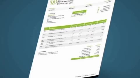 Xero custom template | Xero invoice template | Xero custom docx