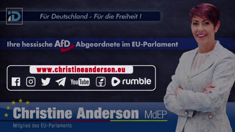 Christine Anderson And European Parliament On Pfizer CONvid SCAM