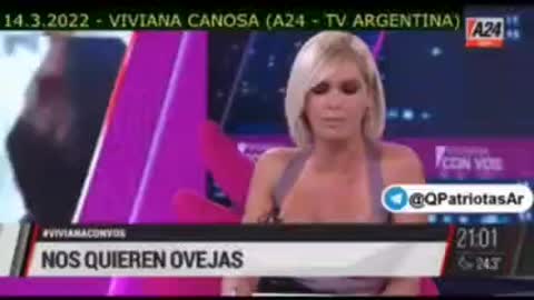 Programa de Viviana Canosa "nos quieren ovejas" Nuevo Orden Mundial