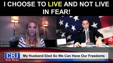 Navy Seal Widow Says I Choose to Live and NOT Live in Fear!