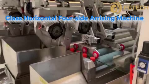 Glass Horizontal Four-side Arrising Machine