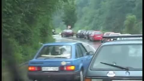 Driving in Bosnia 2000