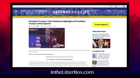 Trump at CPAC - In the Litter Box w/ Jewels & Catturd 03/06/2023 - Ep. 280