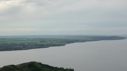 Volga river Ulyanovsk