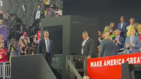 LEGENDARY: Trump Walks Out To "Higher" By Creed