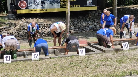 Gold panning