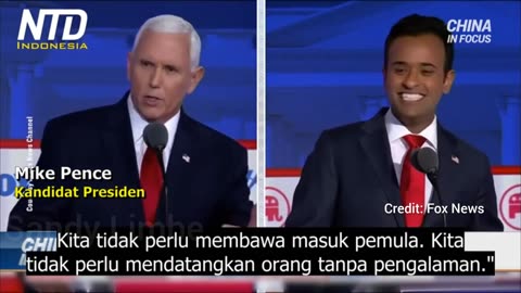 Pence: Ramaswamy Adalah Politisi Magang