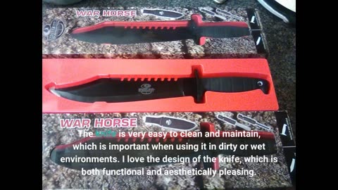 Buyer Reviews: Mossy Oak Survival Hunting Knife with Sheath, 15-inch Fixed Blade Tactical Bowie...