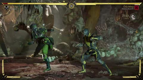 MK 11 Scorpion's first fatality🔥