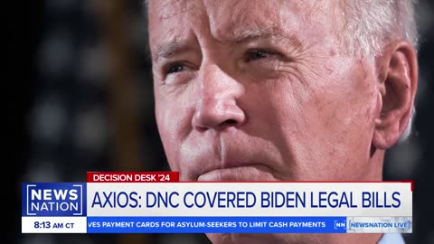 AXIOS reveals the DNC spent over $1M on Joe Biden's legal fees