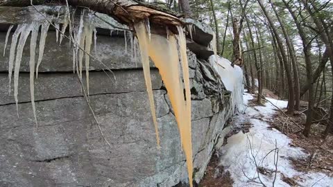 Iron Oxide Icicles