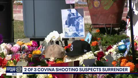 2 of 3 Covina shooting suspects surrender