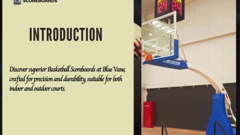 Elevate Your Game with Blue Vane's Basketball Scoreboards