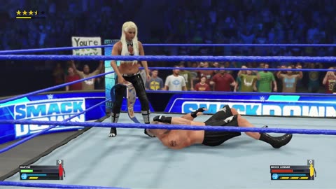 Best WWE Games WWE 2k23- Brock Lesnar vs Maryse, intergender wrestling