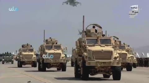 Taliban Military parade using U.S. military equipment "left behind" by Biden Harris