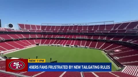 San Francisco 49ers fans upset over new Levi's Stadium tailgating policy