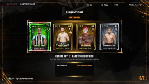 #MyFaction #WWE2K24 #ReyMysterio vs #TylerBate plus 8 man tag team action. #PC #Steam.