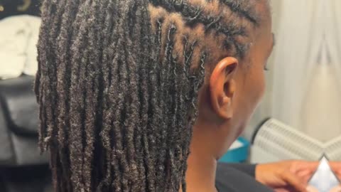 Loc maintenance on small Locs @thehouseofshayaa