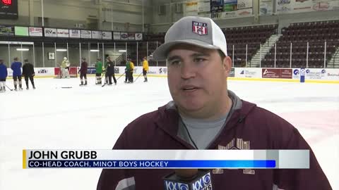 Hockey Minot Magicians Hoping For a Return Trip to State