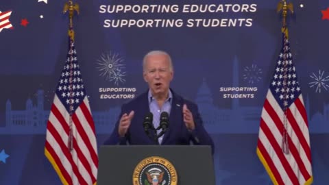 CREEPY Biden Delivers DISTURBING 4th Of July Speech