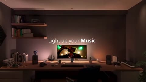 Philips Hue - Tingkatkan pencahayaan di area hiburan Anda!