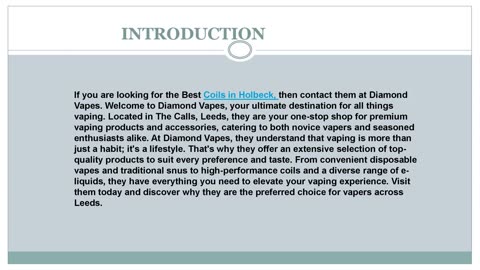 Looking for the best Coils in Holbeck